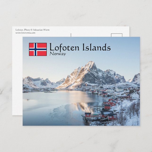Reine Lofoten Norway Postcard (Front/Back)