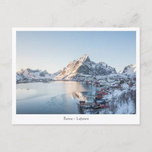 Reine Lofoten Norway Postcard