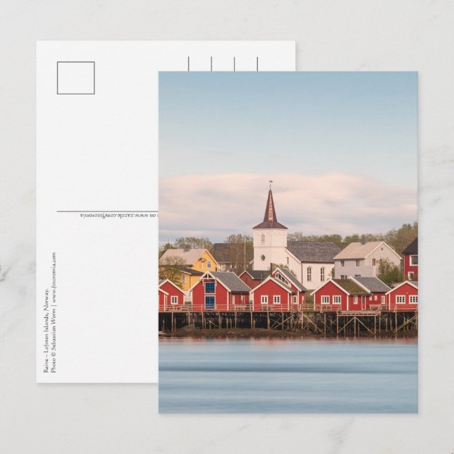 Reine Lofoten Norway Postcard (Front/Back)