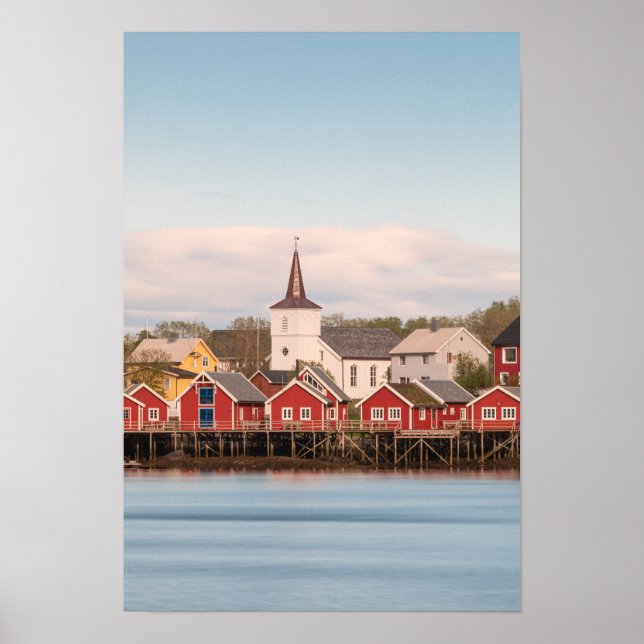Reine Lofoten Norway Poster (Front)