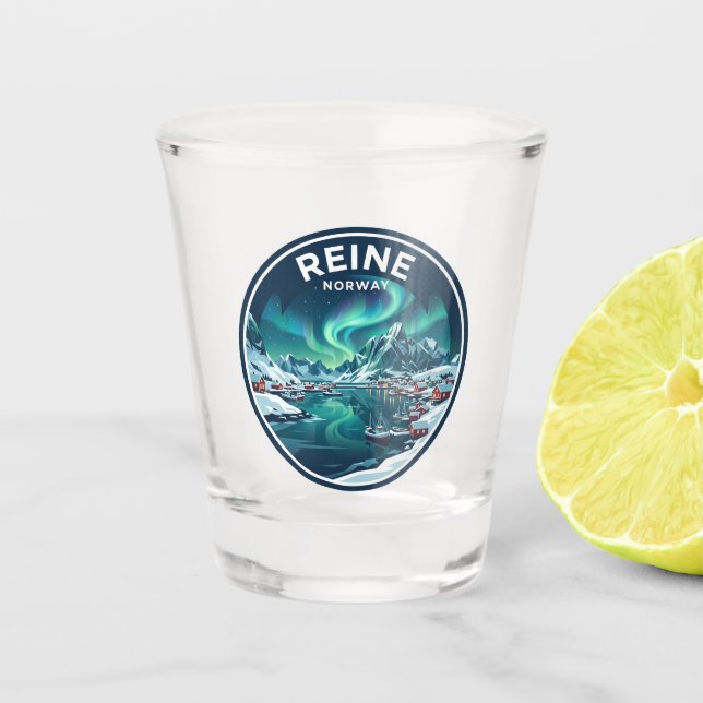 REINE Norway Shot Glass (Front)