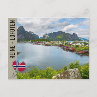 Reine on the Lofoten Postcard