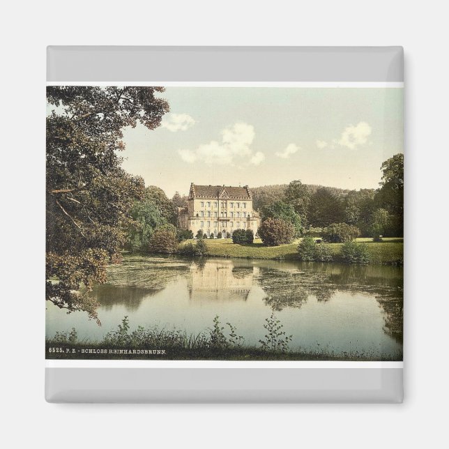 Reinhardsbrunn Castle, Friedrichrhoda, Thuringia, Magnet (Front)