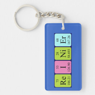 Reinier periodic table name keyring