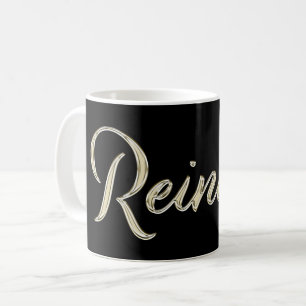 Reinold Name whitegold Tasse Teetasse Kaffetasse Coffee Mug