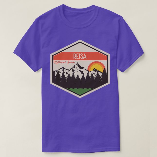 Reisa national parkNorway T-Shirt (Design Front)