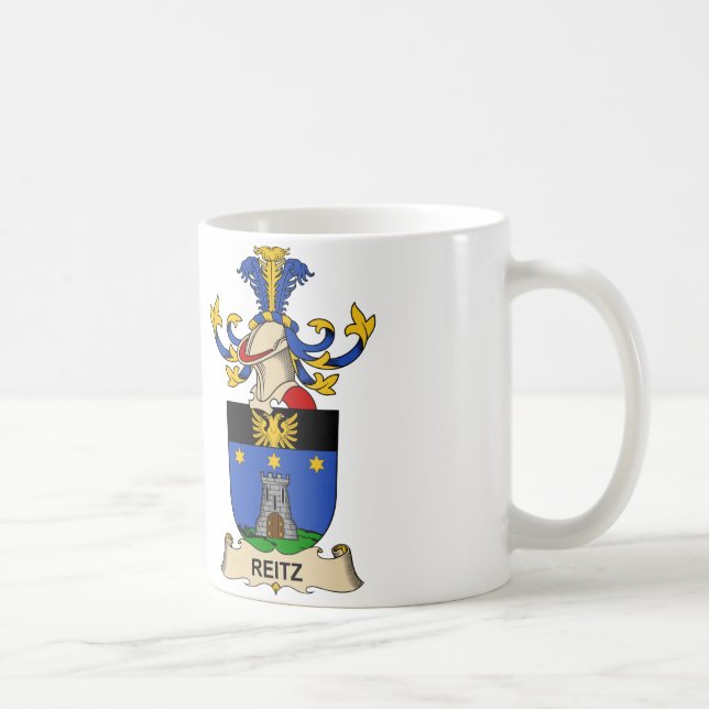 Reitz Family Crest Coffee Mug (Right)