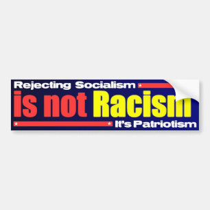 Reject Socialism Bumper Sticker