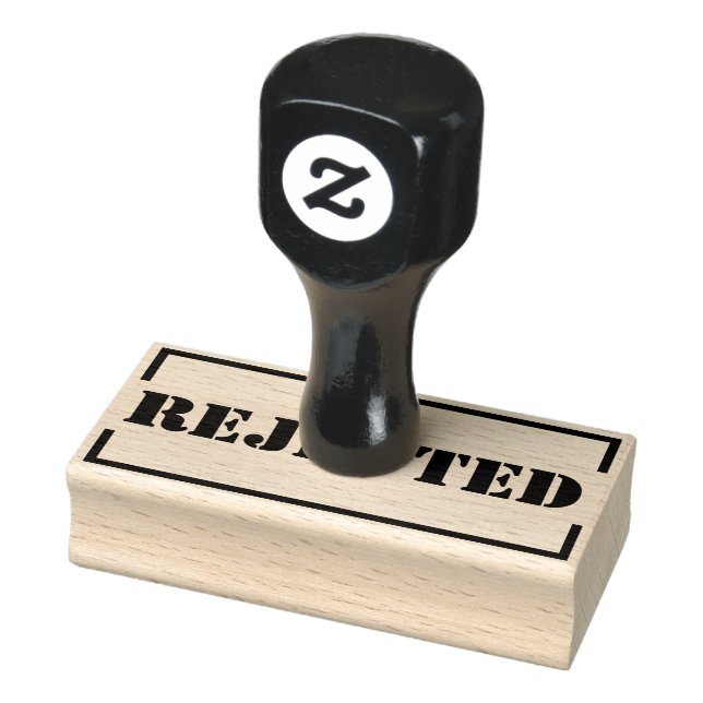 Rejected Personalised Rubber Stamp (Stamp)