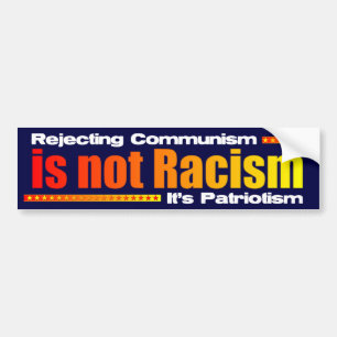 Rejecting Communism Bumper Sticker