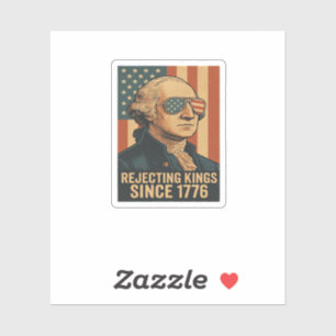 Rejecting Kings Since 1776 Classic Vintage Graphic