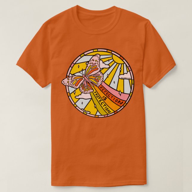 Rejection is Protection  T-Shirt (Design Front)