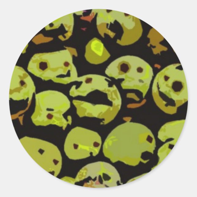 Rejects Classic Round Sticker (Front)