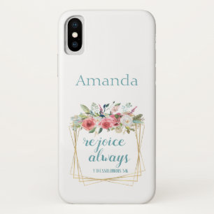 Rejoice Always iPhone X Case