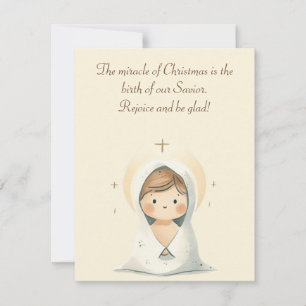 Rejoice and Be Glad! Christmas Greeting Card