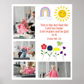 Rejoice and be glad everyday  poster