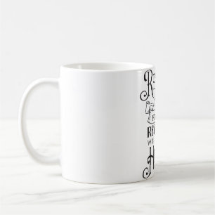 "Rejoice and Be Glad" Inspirational Christian Coffee Mug