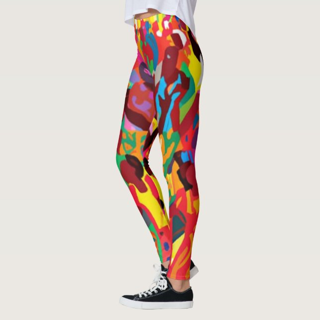 Rejoice And Feel The Holy Spirit Leggings (Left)