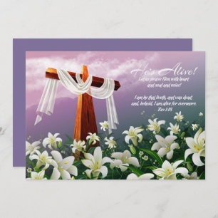 Rejoice. Christian Religious Easter Cards