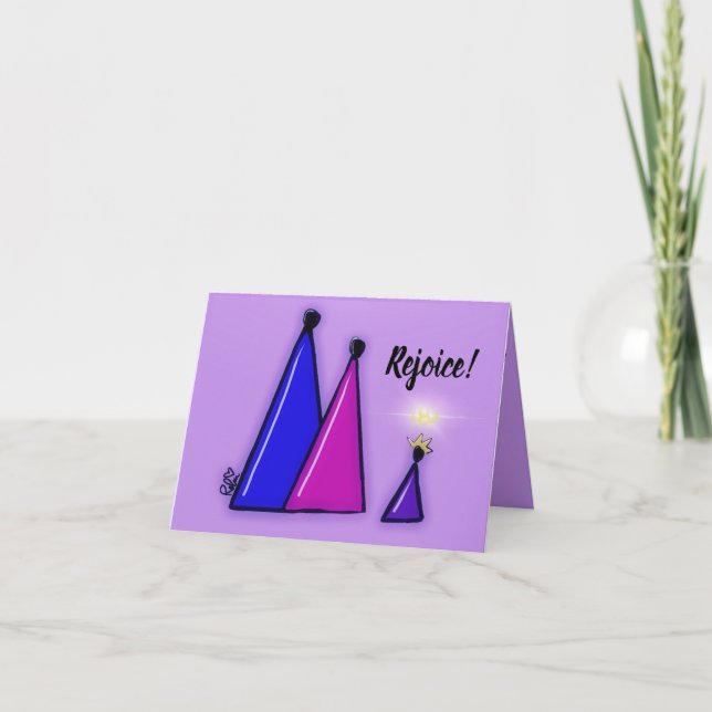 Rejoice! Christmas Card (Front)