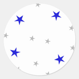 Rejoice Christmas Holiday in Ink Classic Round Sticker