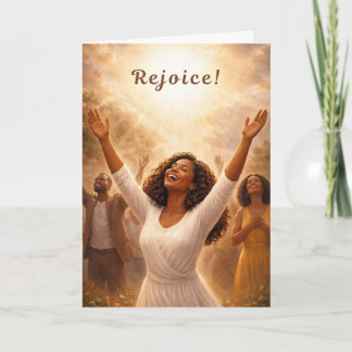Rejoice! Greeting Card
