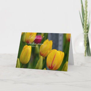 Rejoice!  He has Risen Holiday Card