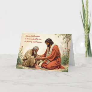 Rejoice in His Love Holiday Card