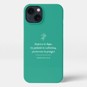 Rejoice in Hope Christian iPhone 13 Case