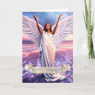 Rejoice. Jesus is Risen. Easter Greeting Cards