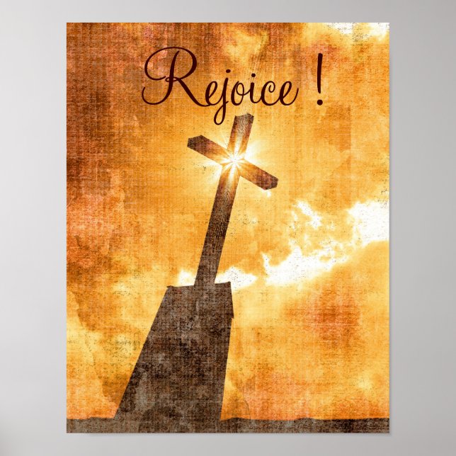 Rejoice ! Poster Print (Front)