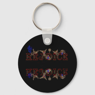 Rejoice Reflections Key Ring