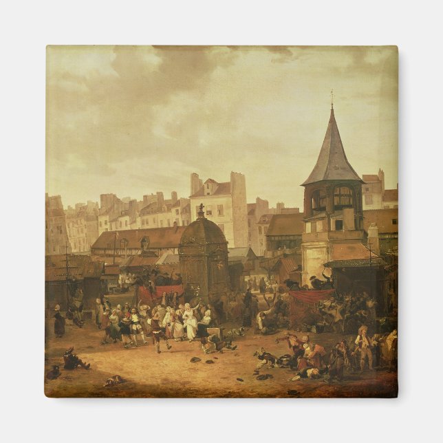 Rejoicing at Les Halles Magnet (Front)