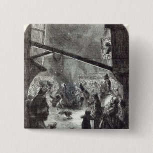 Rejoicings in London 15 Cm Square Badge
