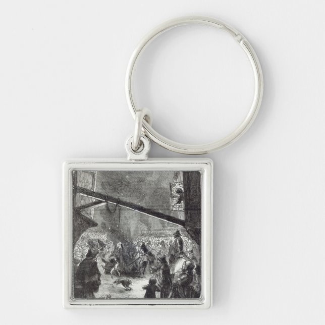 Rejoicings in London Key Ring (Front)