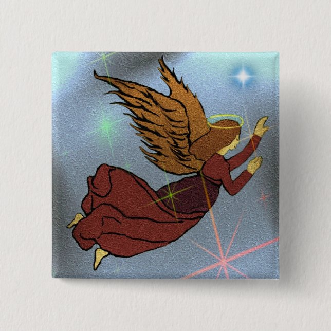Rejoyce 15 Cm Square Badge (Front)