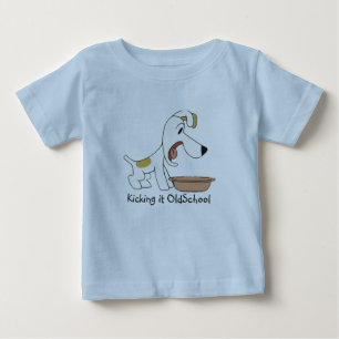 Reksio - Kicking it OldSchool Baby T-Shirt