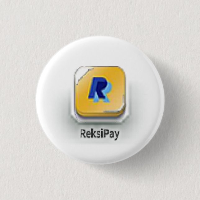ReksiPay 3 Cm Round Badge (Front)