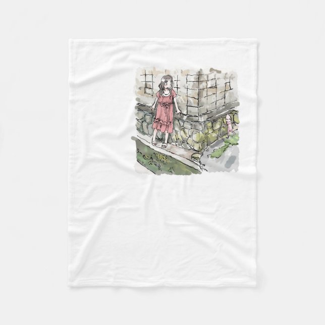 Rekushiji Fleece Blanket (Front)