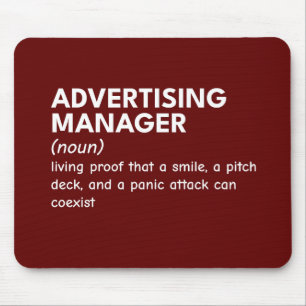 Relatable Marketing Manager Definition Mouse Mat