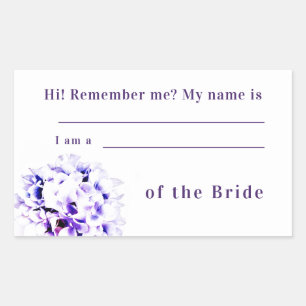 Relation to Bride Wedding Sticker
