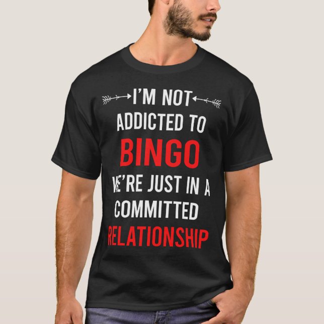 Relationship Bingo T-Shirt (Front)