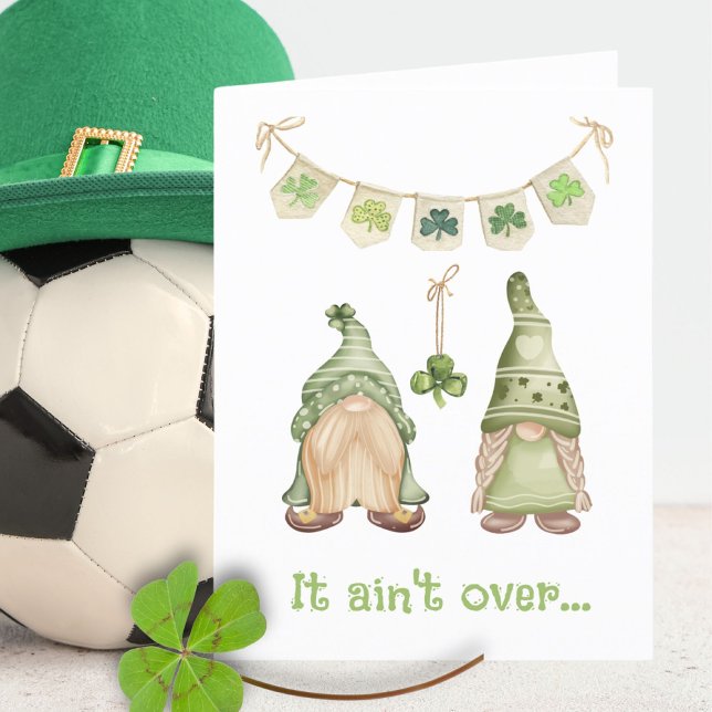 Relationship Cute Gnome Funny St Patricks Day Card (Creator Uploaded)