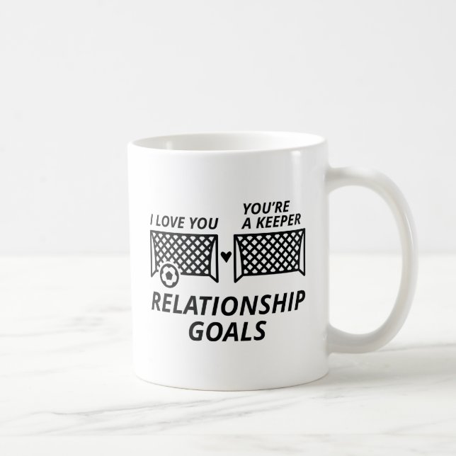 Relationship Goals Coffee Mug (Right)