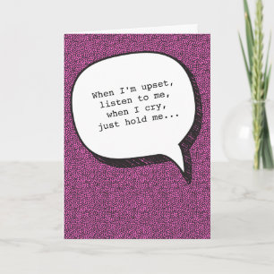Relationship Instructions Funny Greeting Card