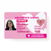 Relationship License Card