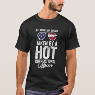 Relationship Status For Patriotic Correctional Off T-Shirt