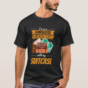 Relationship Suitcase Travel Equipment Around The T-Shirt