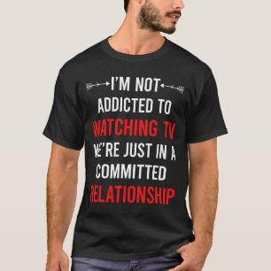 Relationship Watching TV T-Shirt