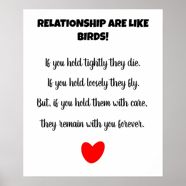 Relationships kiss love poster (Front)